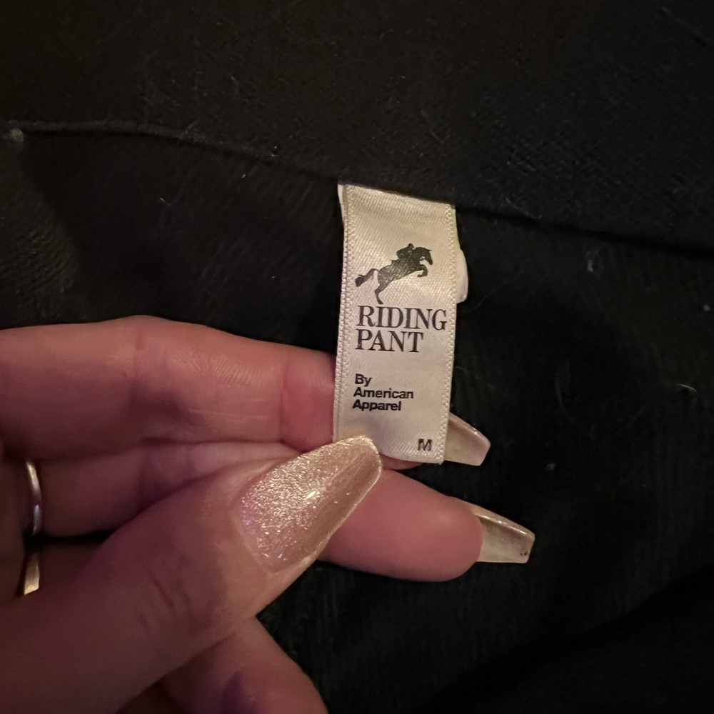 American apparel riding pant